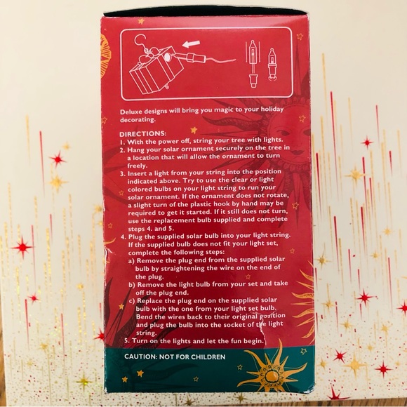 Vintage Matrix Deluxe Motion Ornament, Santa in Airplane, NWT, 2002 - Picture 12 of 14